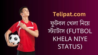 ফুটবল খেলা নিয়ে স্ট্যাটাস (Football Khela Niye Status)