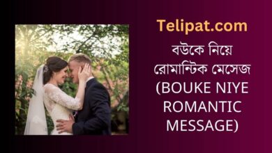 বউকে নিয়ে রোমান্টিক মেসেজ (Bouke Niye Romantic Message)