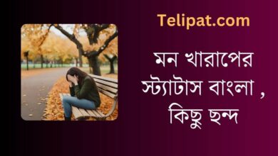 মন খারাপের স্ট্যাটাস বাংলা (Mon Kharap Status Bangla)