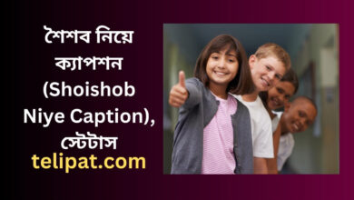 শৈশব নিয়ে ক্যাপশন (Shoishob Niye Caption), স্টেটাস