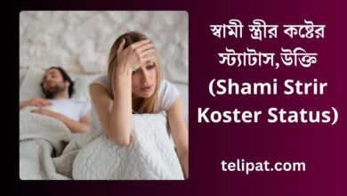 স্বামী স্ত্রীর কষ্টের স্ট্যাটাস (Shami Strir Koster Status), উক্তি (1)