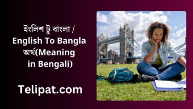 ইংলিশ টু বাংলা অর্থ (English To Bangla Meaning in Bengali)