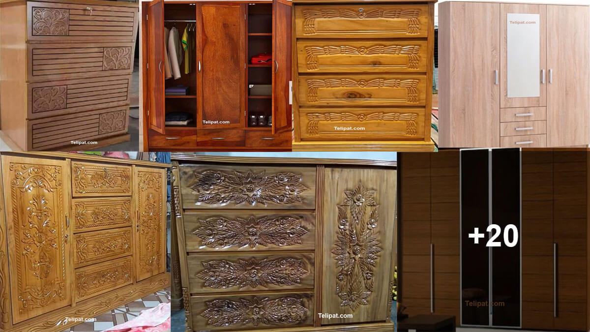 কাঠের ওয়ারড্রব ডিজাইন ছবি (Wooden Wardrobe Designs Pictures)