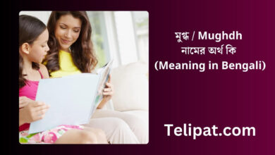 মুগ্ধ নামের অর্থ কি (Mughdh Meaning in Bengali)