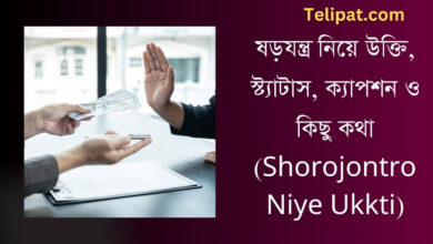 ষড়যন্ত্র নিয়ে উক্তি, স্ট্যাটাস (Shorojontro Niye Ukkti), ক্যাপশন ও কিছু কথা