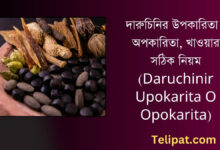 (Daruchinir Upokarita O Opokarita) দারুচিনির উপকারিতা ও অপকারিতা, খাওয়ার সঠিক নিয়ম