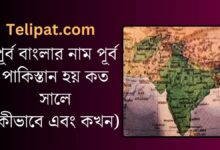 (Purbo Banglar Nam Purbo Pakistan Hoy Koto Sale) পূর্ব বাংলার নাম পূর্ব পাকিস্তান হয় কত সালে