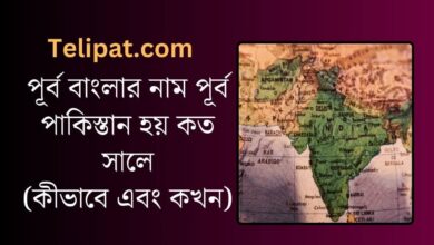 (Purbo Banglar Nam Purbo Pakistan Hoy Koto Sale) পূর্ব বাংলার নাম পূর্ব পাকিস্তান হয় কত সালে